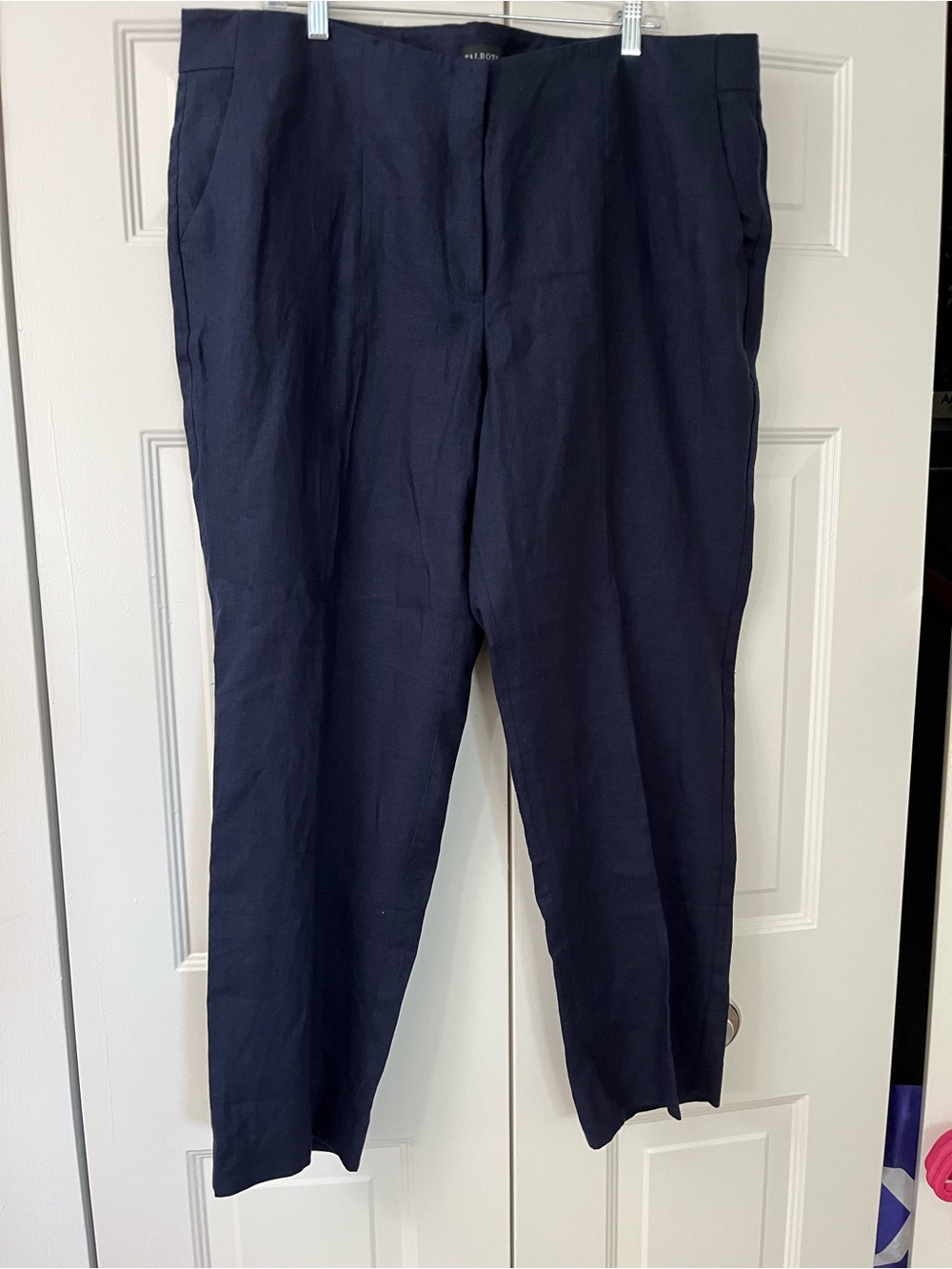 Talbots 18W Linen NWOT Southampton Pant